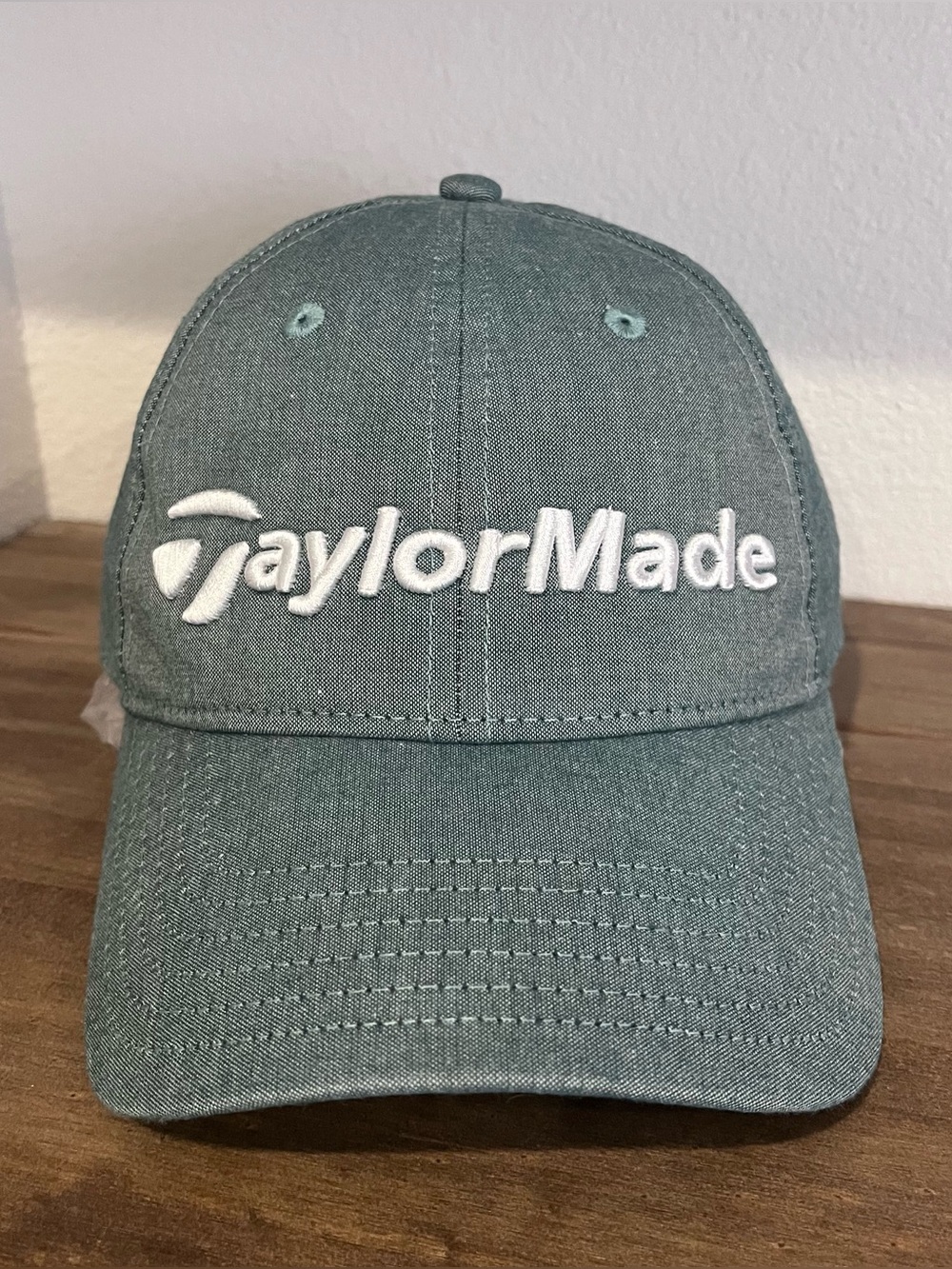 TaylorMade Golf Hat Heather Green Cap Strapback 1979 Adjustable Lightweight